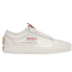 Vans x NASA Space Voyager Skate Sneakers Old Skool True White Mens 9.5 Womens 11